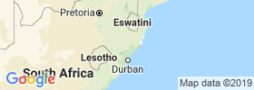 Kwazulu Natal map